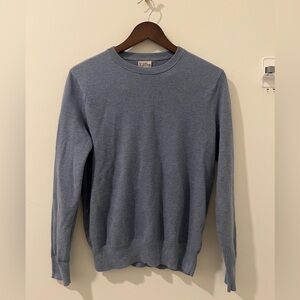 J. Crew Men's Cotton piqué-stitch crewneck sweater